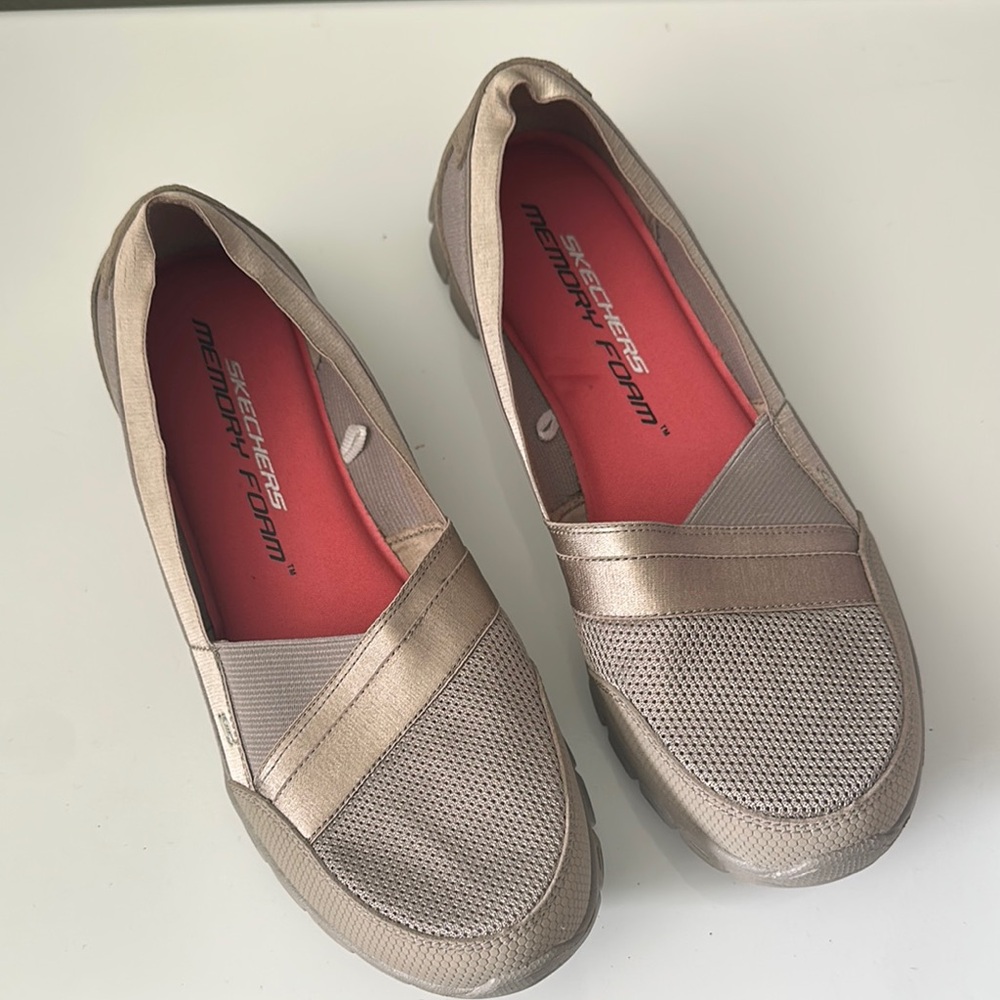 Skechers Women's Metallic Slip-On Shoes